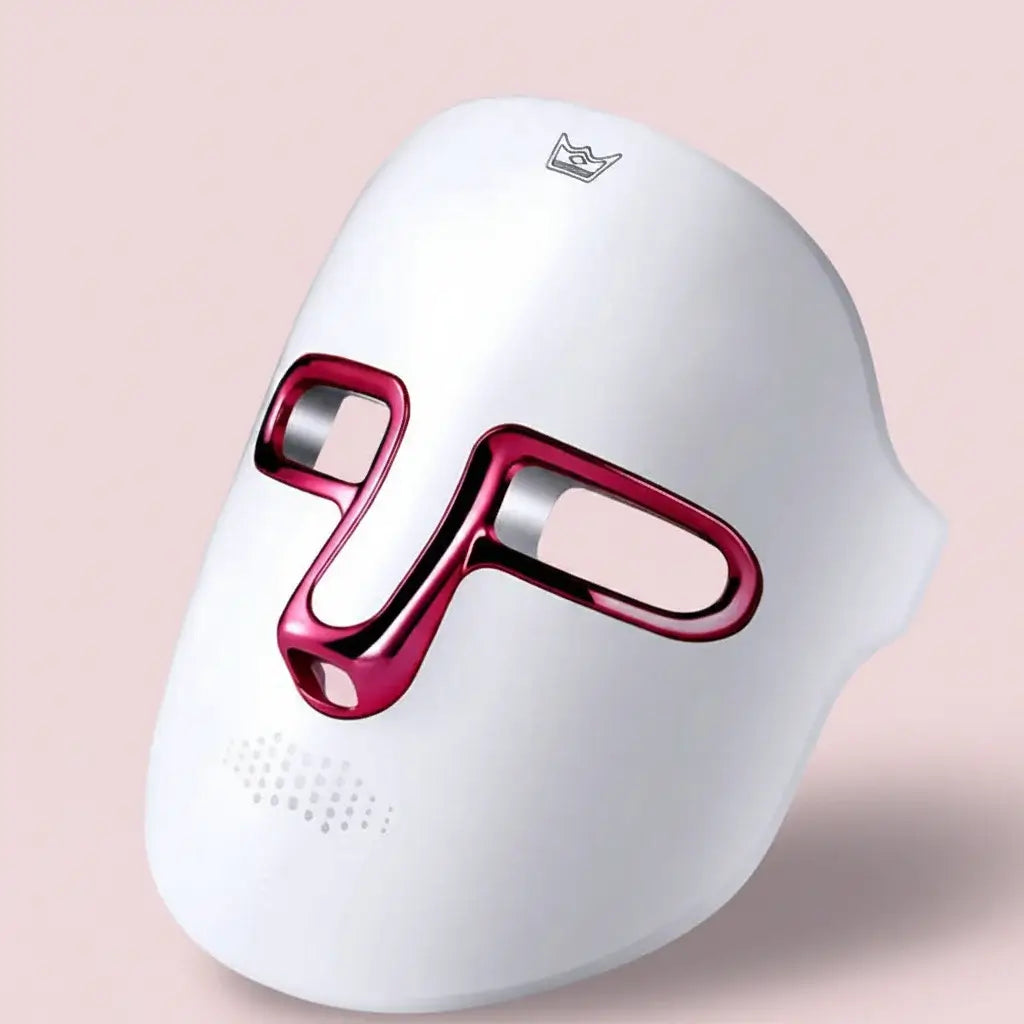 Rechargeable LED Photon Therapy Facial Mask 7-Color Light Skin Rejuvenation