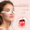 LED Eye Massager Red Light Therapy & Vibration Massage Device