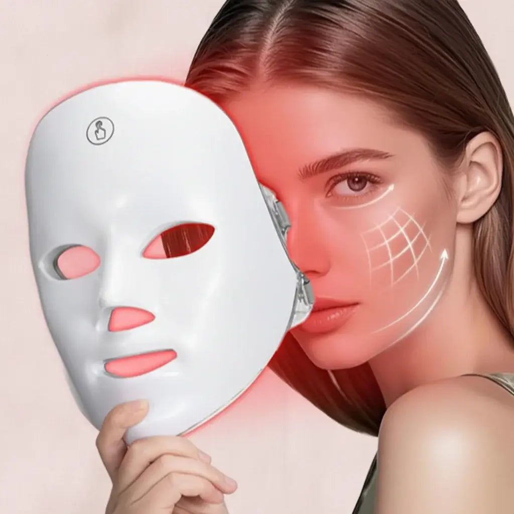 7 Color LED Light Therapy Face Mask